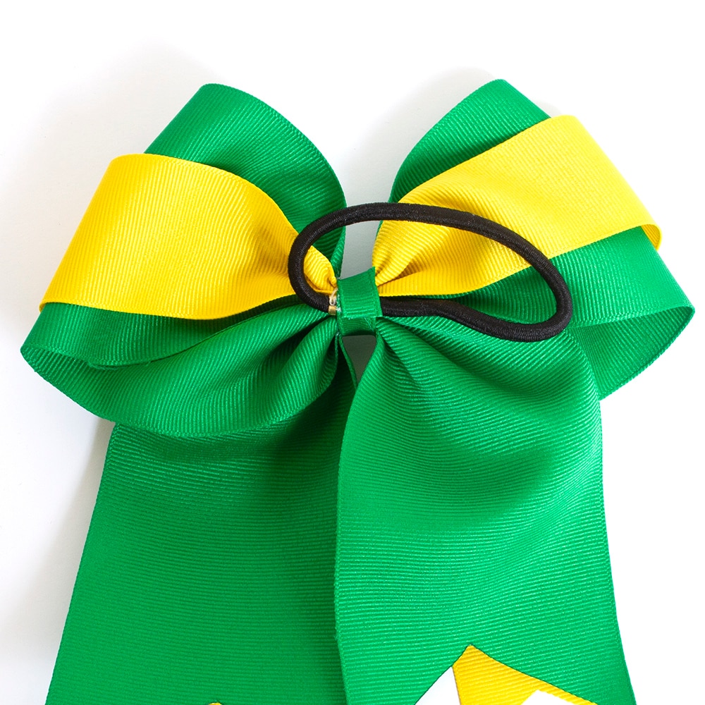 Ducks Spirit, Green, Ribbons, Accessories, Women, 3", Miss Ashley, Streamers, Pony, 754932